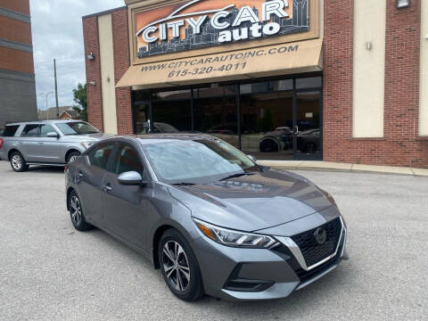 2021 Nissan Sentra for sale at CITY CAR AUTO INC in Nashville TN