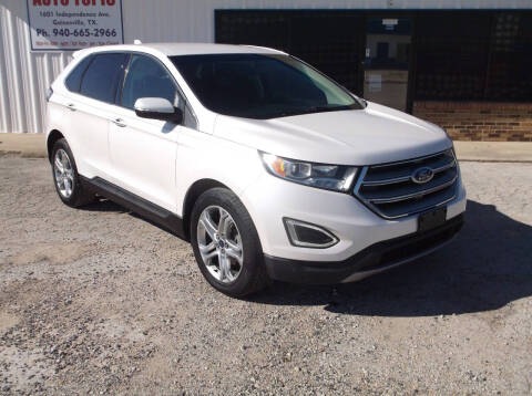 2017 Ford Edge for sale at AUTO TOPIC in Gainesville TX