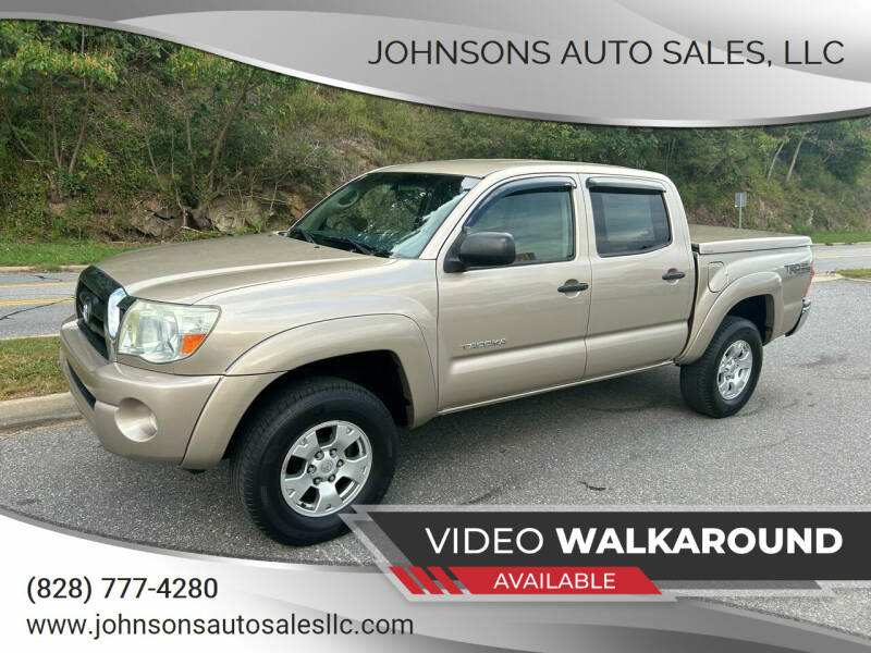 2005 Toyota Tacoma for sale at Johnsons Auto Sales, LLC in Marshall NC