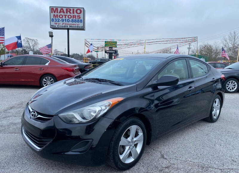 2013 Hyundai Elantra for sale at Mario Motors in South Houston TX