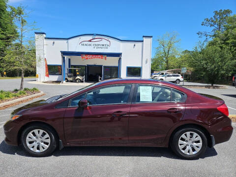 2012 Honda Civic for sale at Magic Imports of Gainesville in Gainesville FL