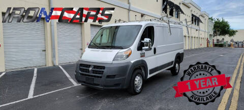 2016 RAM ProMaster for sale at IRON CARS in Hollywood FL