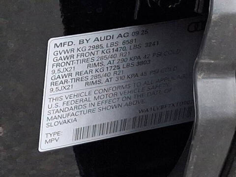 2026 Audi Q7 quattro Premium Plus 55 TFSI