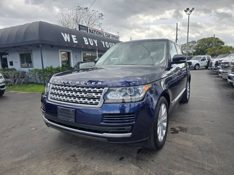 2017 Land Rover Range Rover for sale at National Car Store in West Palm Beach FL