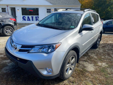 2015 Toyota RAV4 for sale at Wright's Auto Sales in Townshend VT