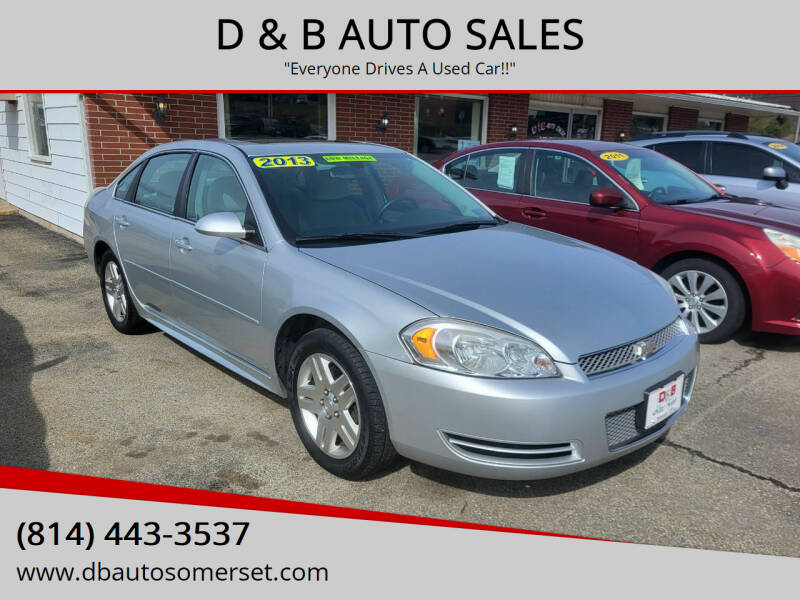 D B AUTO SALES Car Dealer in Somerset PA