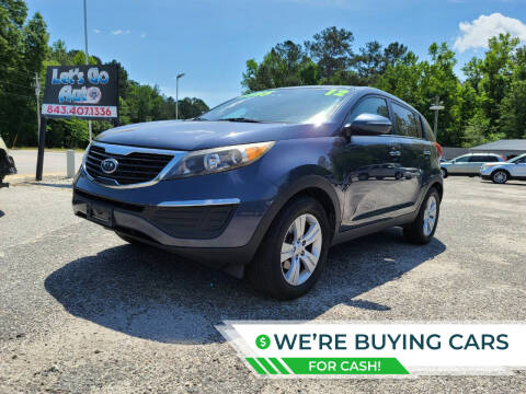 2012 Kia Sportage for sale at Let's Go Auto in Florence SC