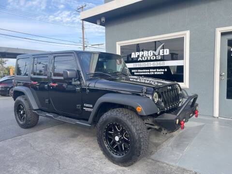 2015 Jeep Wrangler Unlimited for sale at Approved Autos in Sacramento CA