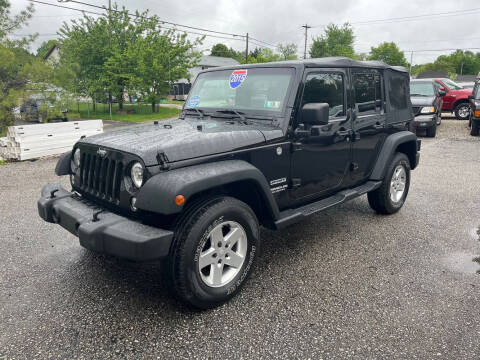 2015 Jeep Wrangler Unlimited for sale at South Hanover Auto Sales in Hanover PA