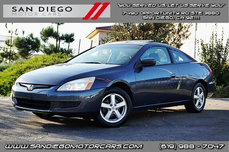 2003 Honda Accord for sale at San Diego Motor Cars LLC in Spring Valley CA