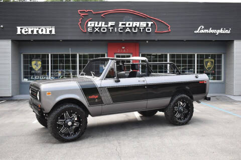 1977 International Scout II for sale at Gulf Coast Exotic Auto in Gulfport MS