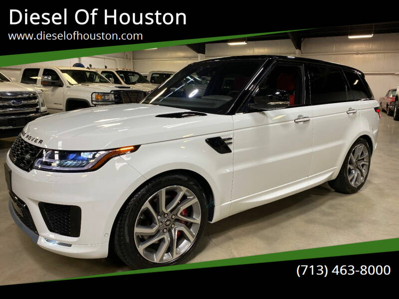 2019 Land Rover Range Rover Sport for sale at Diesel Of Houston in Houston TX