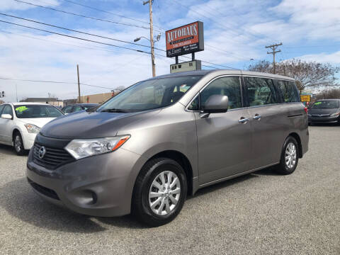 2013 Nissan Quest for sale at Autohaus of Greensboro in Greensboro NC