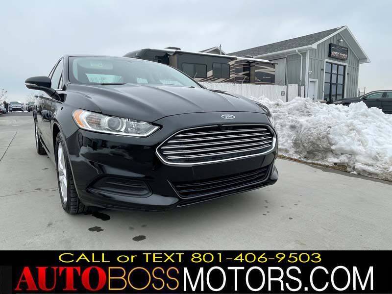 2016 Ford Fusion for sale at Auto Boss in Woods Cross UT