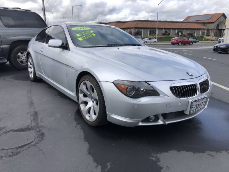 2007 BMW 6 Series for sale at Joe's Automobile in Napa CA