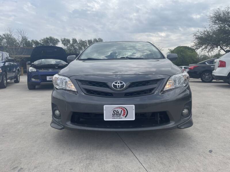 2013 Toyota Corolla for sale at S & J Auto Group in San Antonio TX