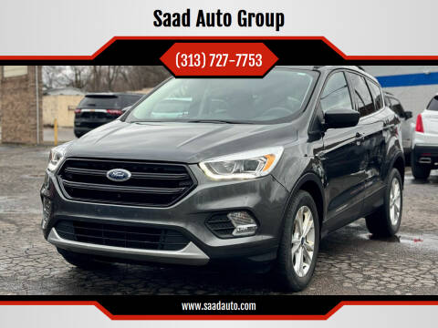 2017 Ford Escape for sale at Saad Auto Group in Dearborn Heights MI