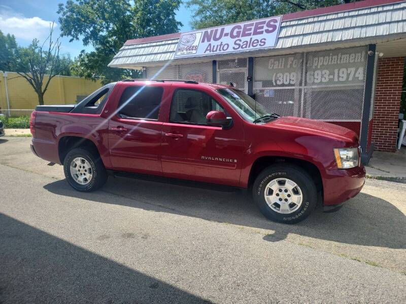 2007 Chevrolet Avalanche for sale at Nu-Gees Auto Sales LLC in Peoria IL