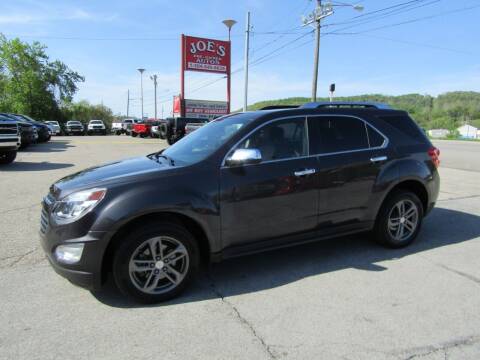 2016 Chevrolet Equinox for sale at Joe's Preowned Autos in Moundsville WV