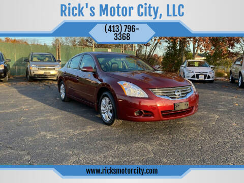 2010 Nissan Altima for sale at Rick's Motor City, LLC in Springfield MA