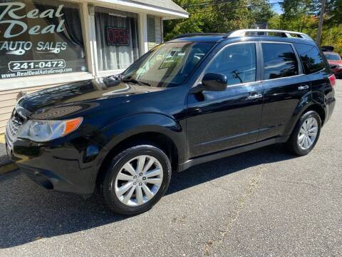 2013 Subaru Forester for sale at Real Deal Auto Sales in Auburn ME