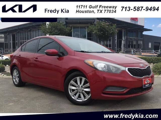 2015 Kia Forte for sale at Fredy Cars on West 43rd in Houston TX