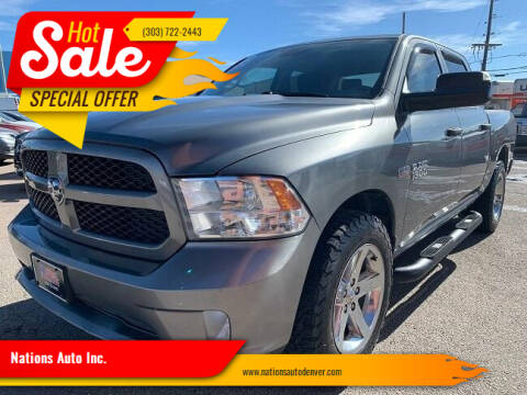 2013 RAM 1500 for sale at Nations Auto Inc. in Denver CO