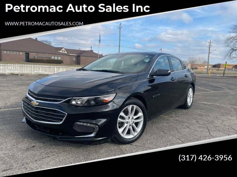 2016 Chevrolet Malibu for sale at Petromac Auto Sales Inc in Indianapolis IN