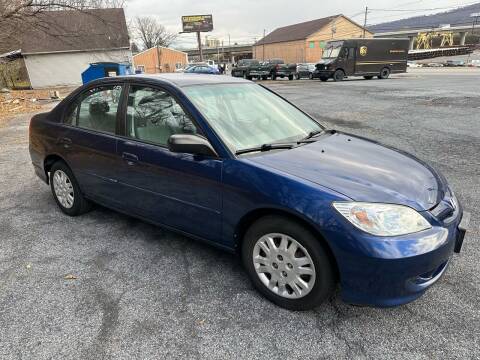 2005 Honda Civic for sale at YASSE'S AUTO SALES in Steelton PA
