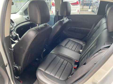2016 Chevrolet Sonic RS Auto