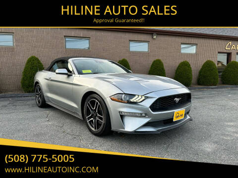 2021 Ford Mustang for sale at HILINE AUTO SALES in Hyannis MA