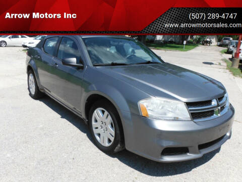 2012 Dodge Avenger for sale at Arrow Motors Inc in Rochester MN