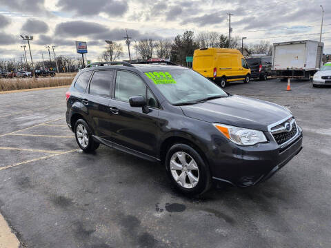 2015 Subaru Forester for sale at Fast Lane Auto Sales in Union Grove WI