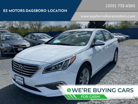 2015 Hyundai Sonata for sale at ES Motors-DAGSBORO location in Dagsboro DE