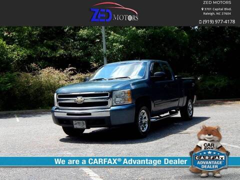 2011 Chevrolet Silverado 1500 for sale at Zed Motors in Raleigh NC