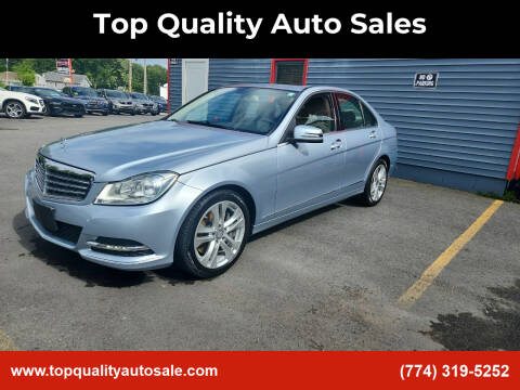 2013 Mercedes-Benz C-Class for sale at Top Quality Auto Sales in Westport MA