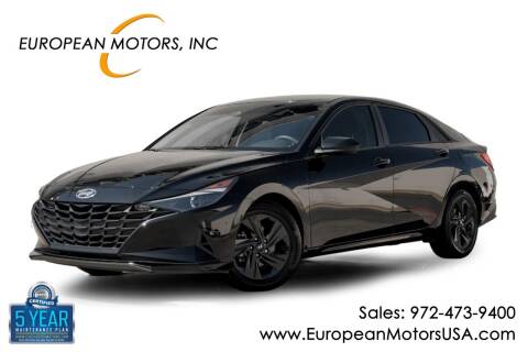 2022 Hyundai Elantra for sale at European Motors Inc in Plano TX