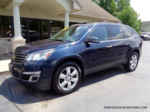 2017 Chevrolet Traverse for sale at DEALS UNLIMITED INC in Portage MI