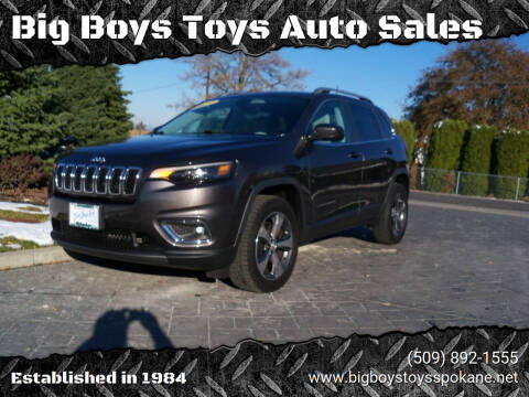 2019 Jeep Cherokee for sale at Big Boys Toys Auto Sales in Spokane Valley WA