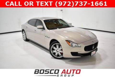 2014 Maserati Quattroporte for sale at Bosco Auto Group in Flower Mound TX