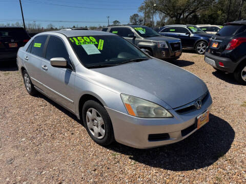 2007 Honda Accord for sale at DION'S TRUCKS & CARS LLC in Alvin TX