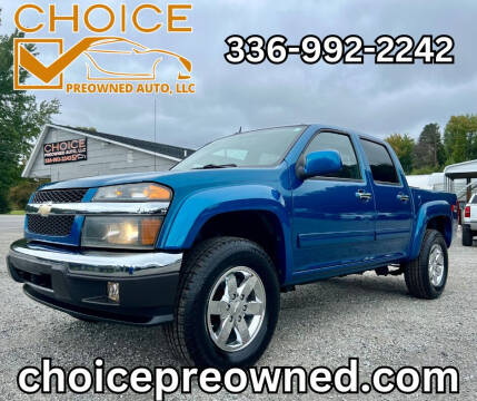 2011 Chevrolet Colorado for sale at CHOICE PRE OWNED AUTO LLC in Kernersville NC