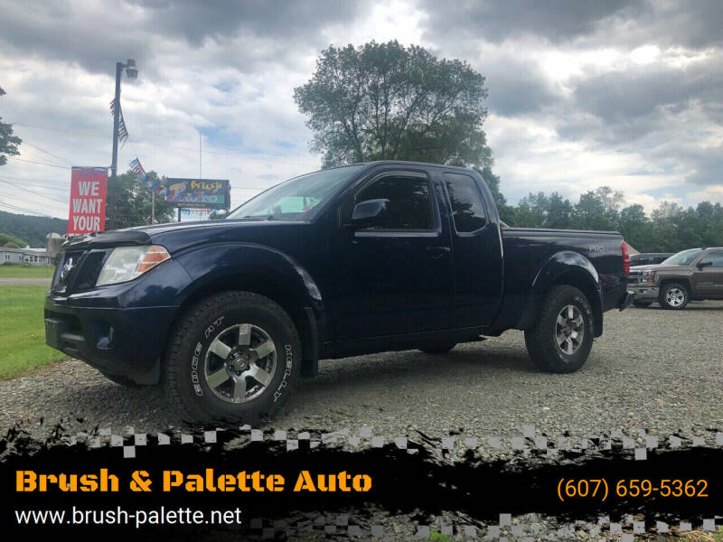 2011 Nissan Frontier for sale at Brush & Palette Auto in Candor NY