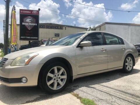 2006 Nissan Maxima for sale at Mego Motors in Casselberry FL