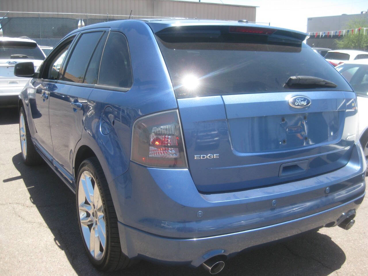 Blue 2010 Ford Edge Sport Sport 4dr Crossover 8