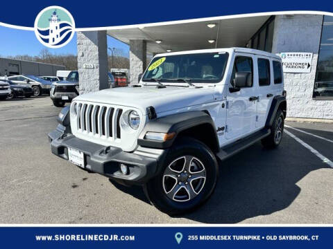 2021 Jeep Wrangler Unlimited for sale at International Motor Group - Shoreline Chrysler Jeep Dodge Ram in Old Saybrook CT