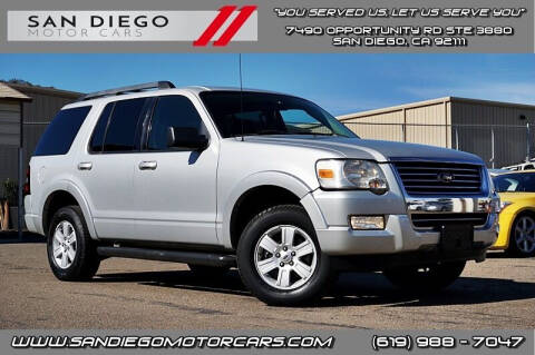 2010 Ford Explorer for sale at San Diego Motor Cars LLC in Spring Valley CA