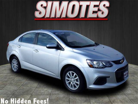 2017 Chevrolet Sonic for sale at SIMOTES MOTORS in Minooka IL