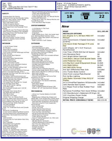 2024 RAM 1500 Lone Star