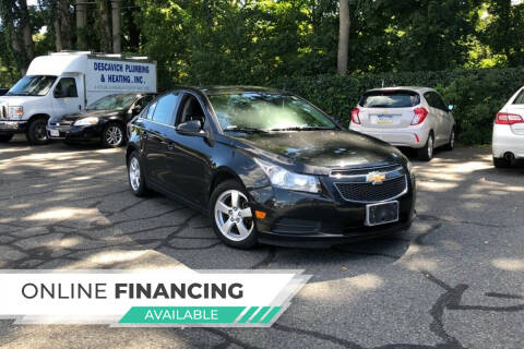 2013 Chevrolet Cruze for sale at QUINN'S AUTOMOTIVE in Leominster MA